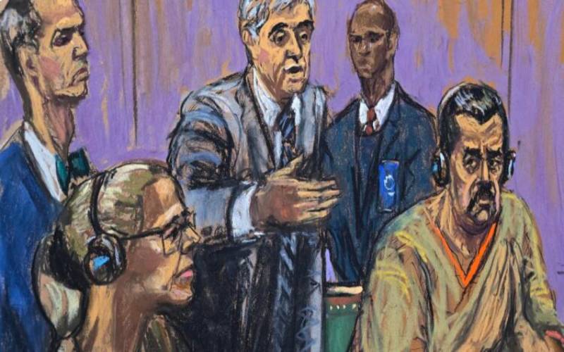 Publican bocetos de la segunda audiencia de Nicolás Maduro y ...