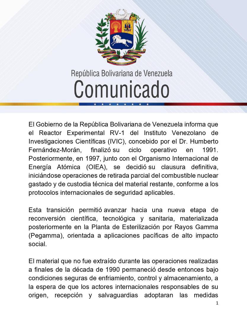 COMUNICADO 1