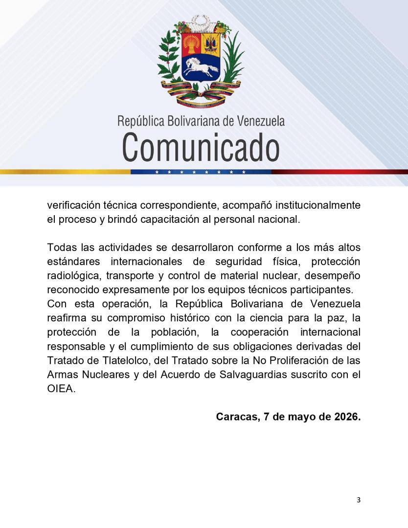 COMUNICADO 3
