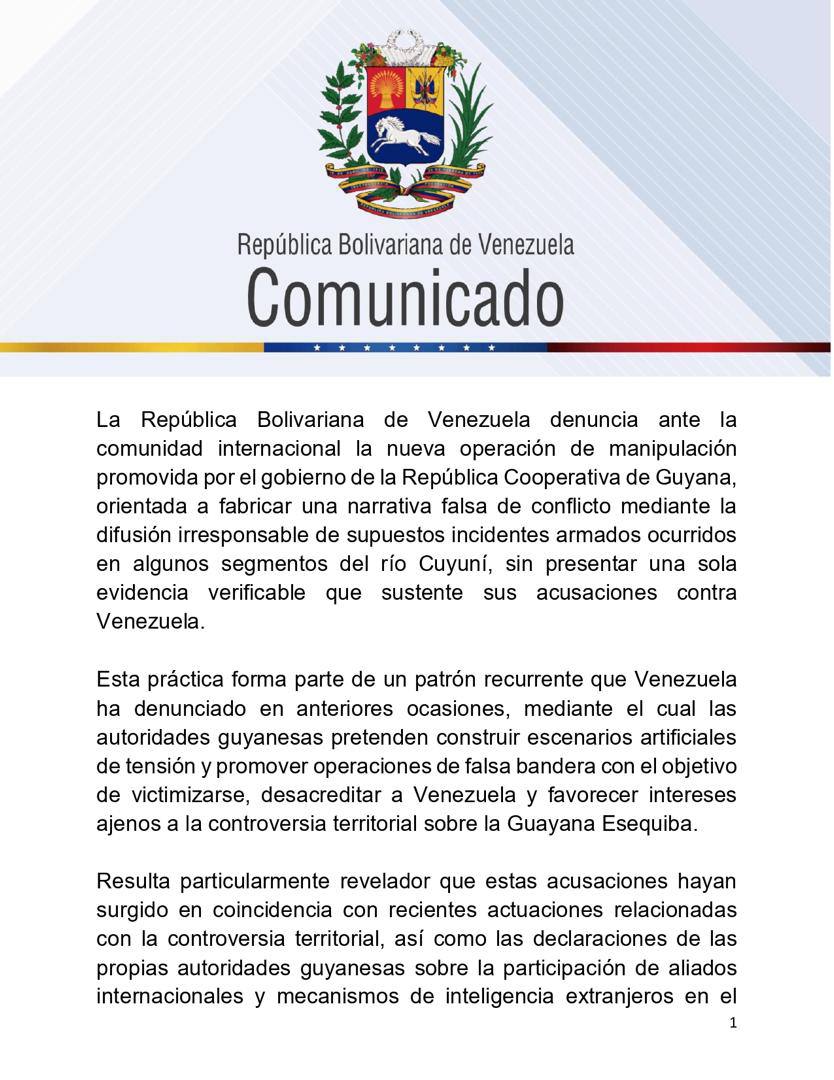 comunicado